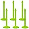 Mr. Chain Safety Green Medium Duty Stowable Stanchion, 6PK 93714-6 - alternate 1